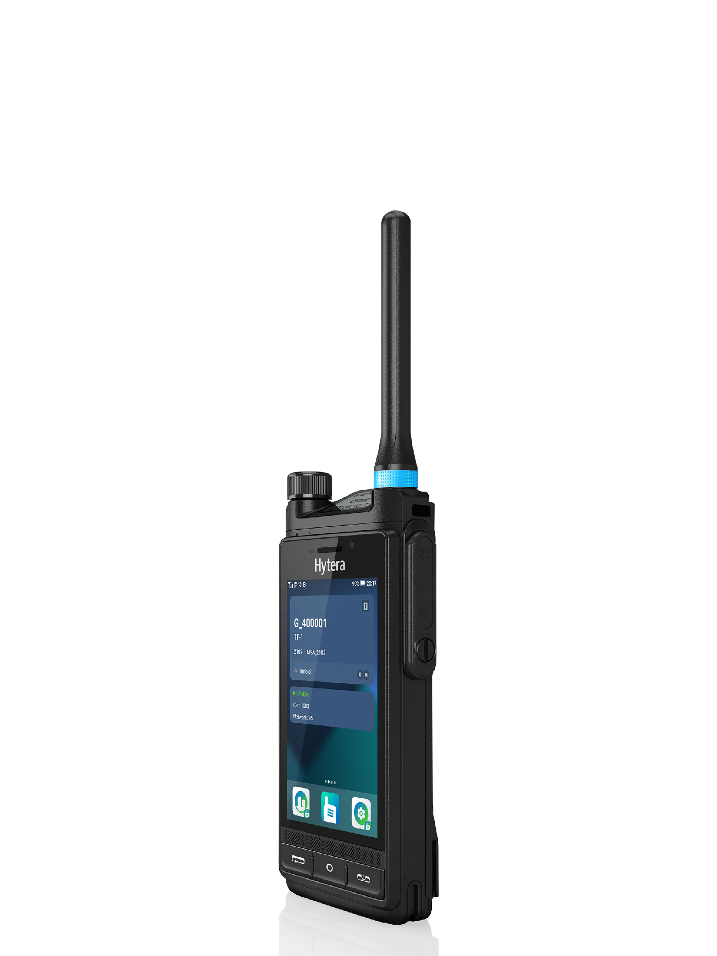 Hytera PTC760 angle view